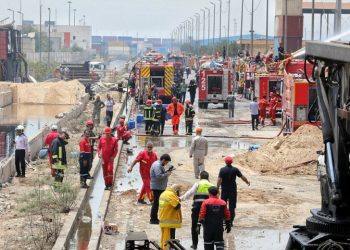 Fires rage 2 days after Iran port blast killed 46