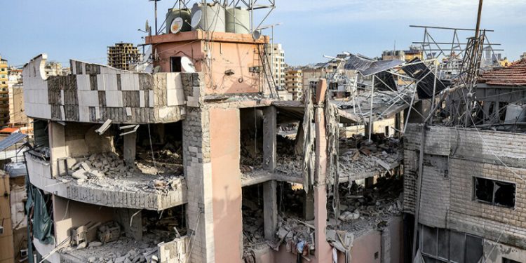 Hezbollah official among four dead in Israeli strike on Beirut