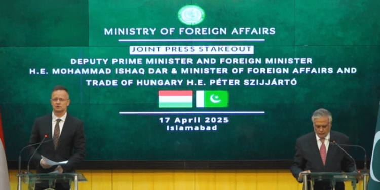 Hungary to lift visa requirement for Pakistani diplomatic passports as minister tours country