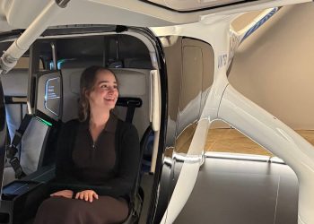 I toured United's new flying taxi. It's flashy and futuristic, but I'm not sold.