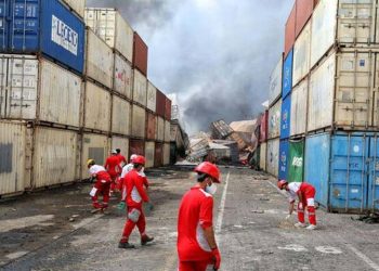 Iran minister blames ‘negligence’ for port blast that killed 65