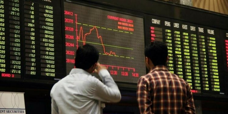 PSX opens negative as KSE-100 Index faces early selling pressure