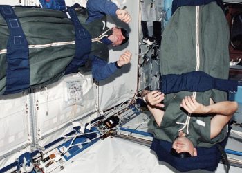 Photos show what daily life is like on the International Space Station, from sleeping arrangements to haircuts