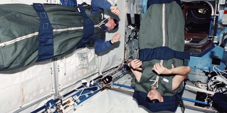 Photos show what daily life is like on the International Space Station, from sleeping arrangements to haircuts