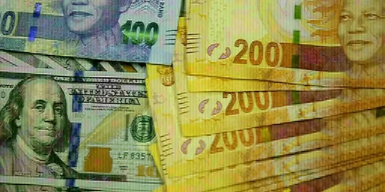 South African rand extends drop on tariffs and local politics