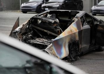 The Justice Department has charged a 19-year-old for 'firebombing' Cybertrucks at a Tesla dealership