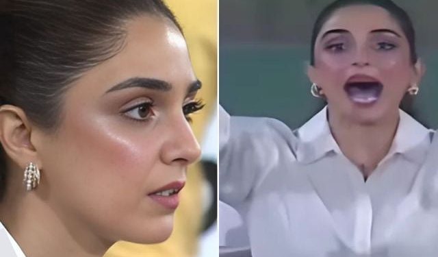 WATCH: Maya Ali’s reaction to Shakeel’s dropped catch steals spotlight