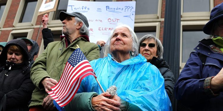 Why are there so many boomers at anti-Trump protests?