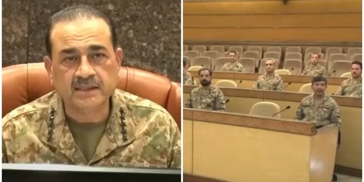 Army’s top brass vows to stop ‘externally-sponsored terrorists’ from destroying national peace: ISPR