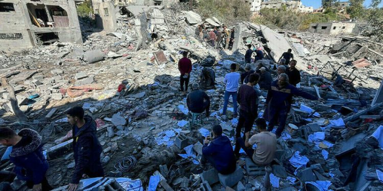 Gaza civil defence says 19 killed in Israeli strikes