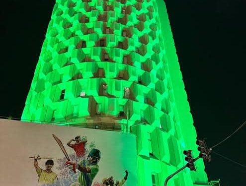 HBL Lights Up Landmark Buildings to Honor Armed Forces on Youm-e-Tashakur