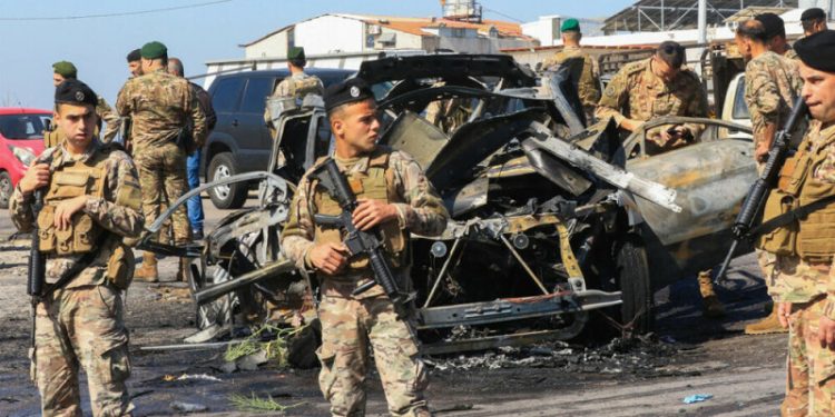 Israel strikes south Lebanon, army says Hezbollah fighter killed