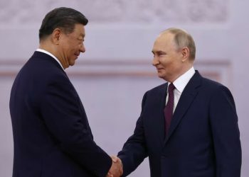 Putin greets China’s Xi at Kremlin