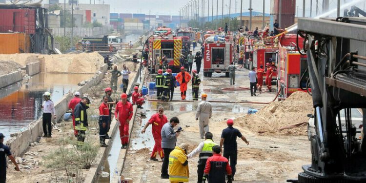 Two held in Iran after deadly port explosion: state TV