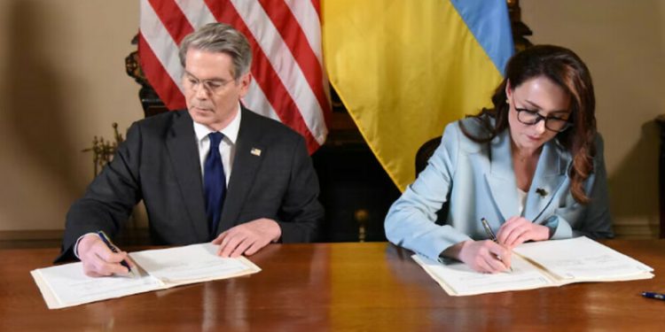 Ukraine, US sign minerals deal sought by Trump