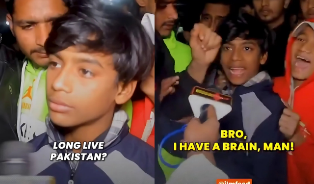WATCH: Indian teen shuts down war talk on camera