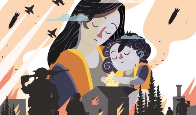 War, exams, and worry