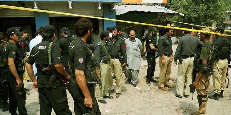 3 terrorists killed, one cop martyred in gun battle with Lakki Marwat police, local peace committee