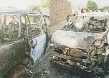 Armed men torch two cars in South Waziristan