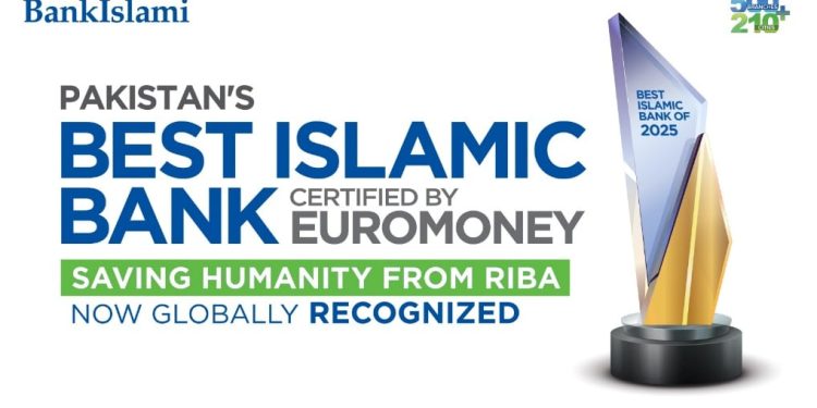 BankIslami Named Best Islamic Bank in Pakistan at Euromoney Islamic Finance Awards 2025