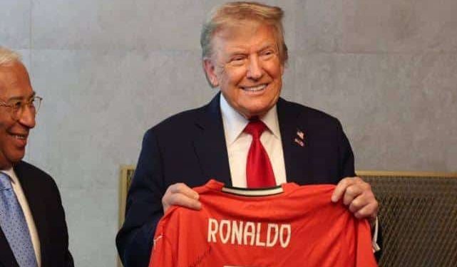 Cristiano Ronaldo Sends Signed Portugal Jersey to Donald Trump with “Playing for Peace” Message