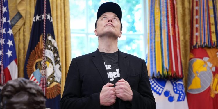 Elon Musk's step away from politics didn't last too long