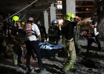 First responders say 14 injured by Iranian missile hit on Israeli home