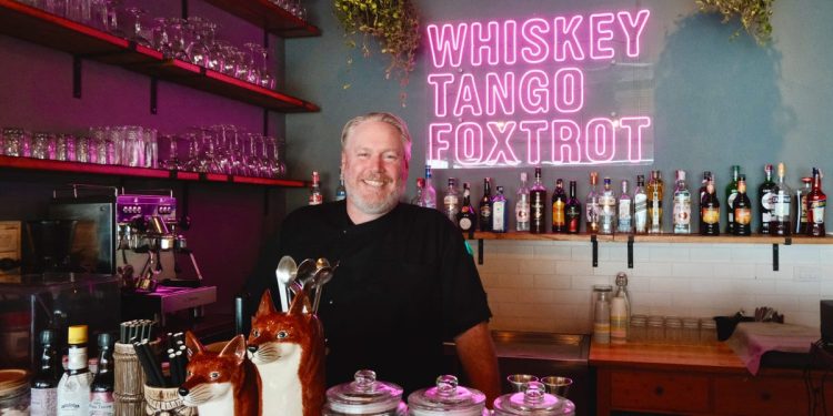 He visited a Thai island on vacation 18 years ago and never left. Now, he runs a restaurant by the sea.