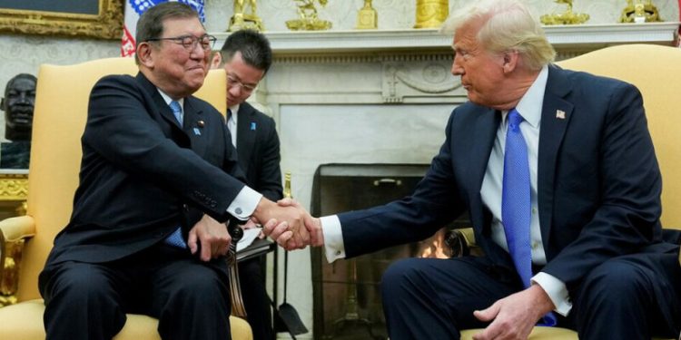 Japan PM Ishiba mulls Trump trade meeting before G7, says Yomiuri newspaper