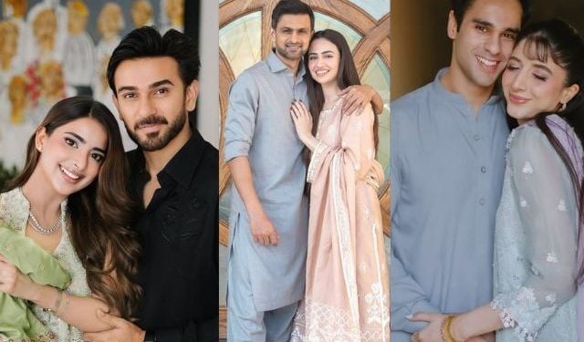 Pakistani celebrity couples share Eid ul Azha moments