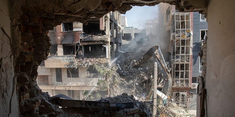 Photos show the aftermath of airstrikes in Israel and Iran after 12 days of war