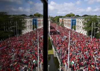 Tens of thousands rally for Gaza in Netherlands, Belgium