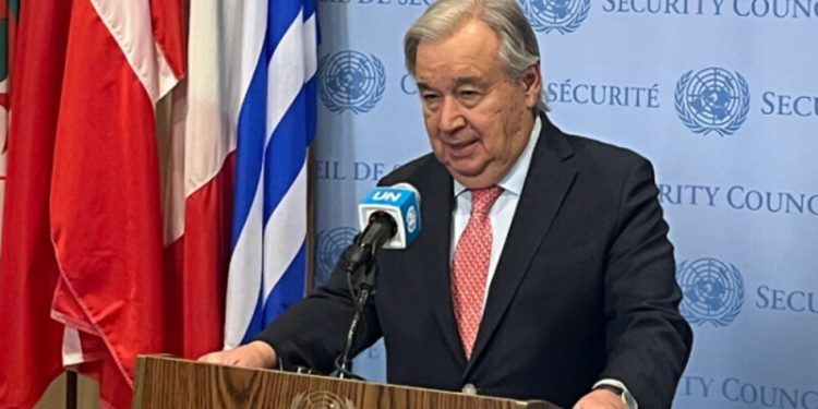 UN chief says Gazans seeking food must not face ‘death sentence’