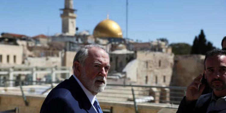 US envoy says he does not think Palestinian state is US policy goal, Bloomberg reports