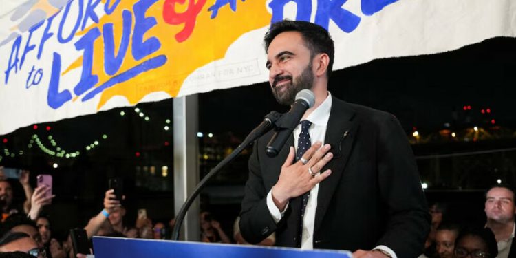 Upstart socialist stuns former governor in NYC mayoral primary