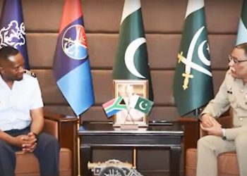CJCSC meets South African air force chief to discuss defence ties, regional issues