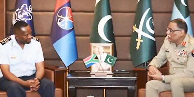 CJCSC meets South African air force chief to discuss defence ties, regional issues