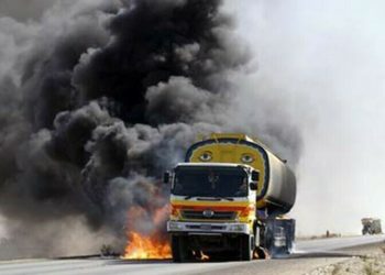 Armed men hijack 3 oil tankers, abduct 7 in KP’s Bannu: police