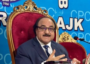 JKCHR chief assails Indian revocation of occupied Kashmir’s status, urges Pakistan to take cause to global forums