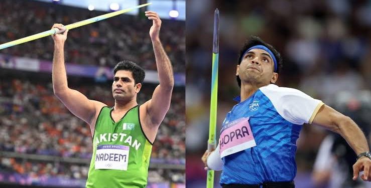 Arshad Nadeem & Neeraj Chopra to Compete for First Time After Olympics in Diamond League Showdown