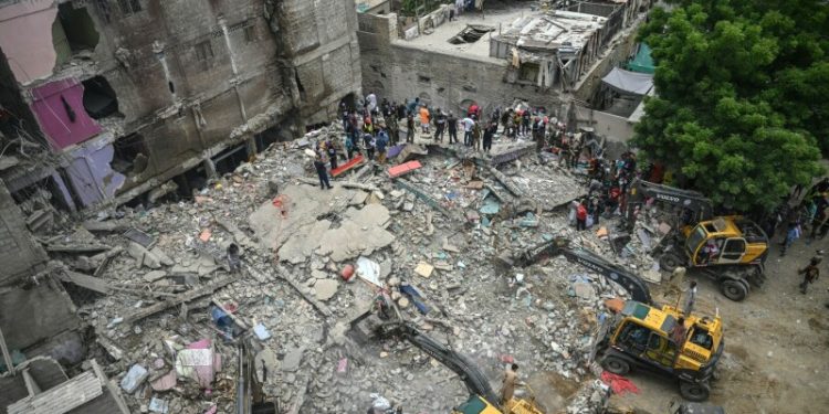 At least 9 dead, 7 injured as five-storey building collapses in Karachi’s Lyari