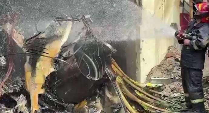 Bangladesh Air Force Training Jet Crashes Into School In Dhaka