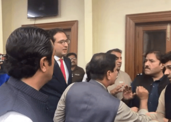 Brawls between lawmakers throw Punjab Assembly into chaos