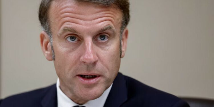 France’s Macron calls tariffs imposed by powerful countries a form of ‘blackmail’