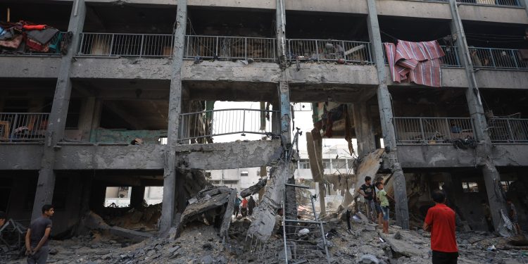 Gaza students sit exams for first time since war began in October 2023