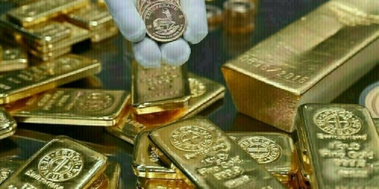 Gold price per tola gains Rs1,100 in Pakistan