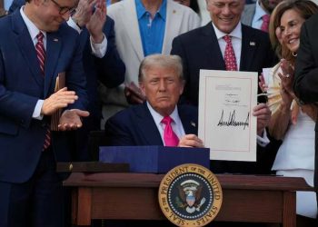 In July 4 ceremony, Trump signs tax and spending bill into law