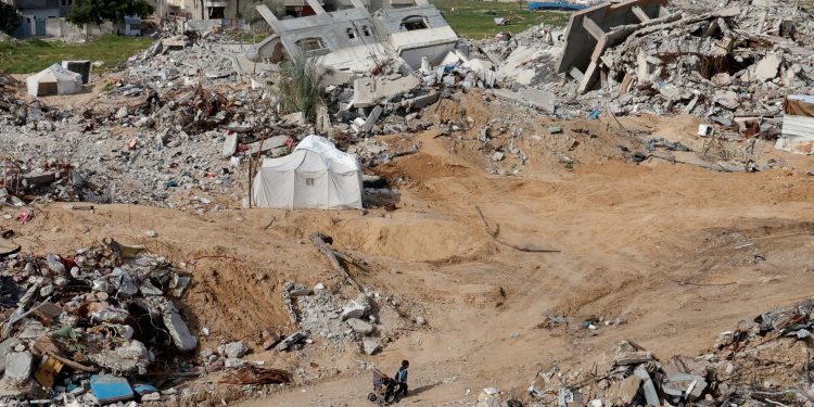 Lapid, Olmert slam Israel’s plans for ‘concentration camps’ in Gaza’s Rafah