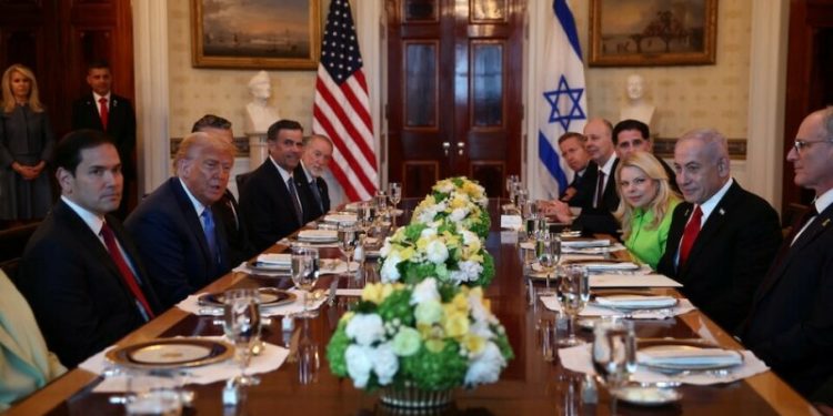 Netanyahu meets Trump at White House as Israel, Hamas discuss ceasefire