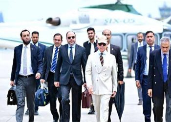 PM Shehbaz Sharif Arrives in Azerbaijan for 17th ECO Summit